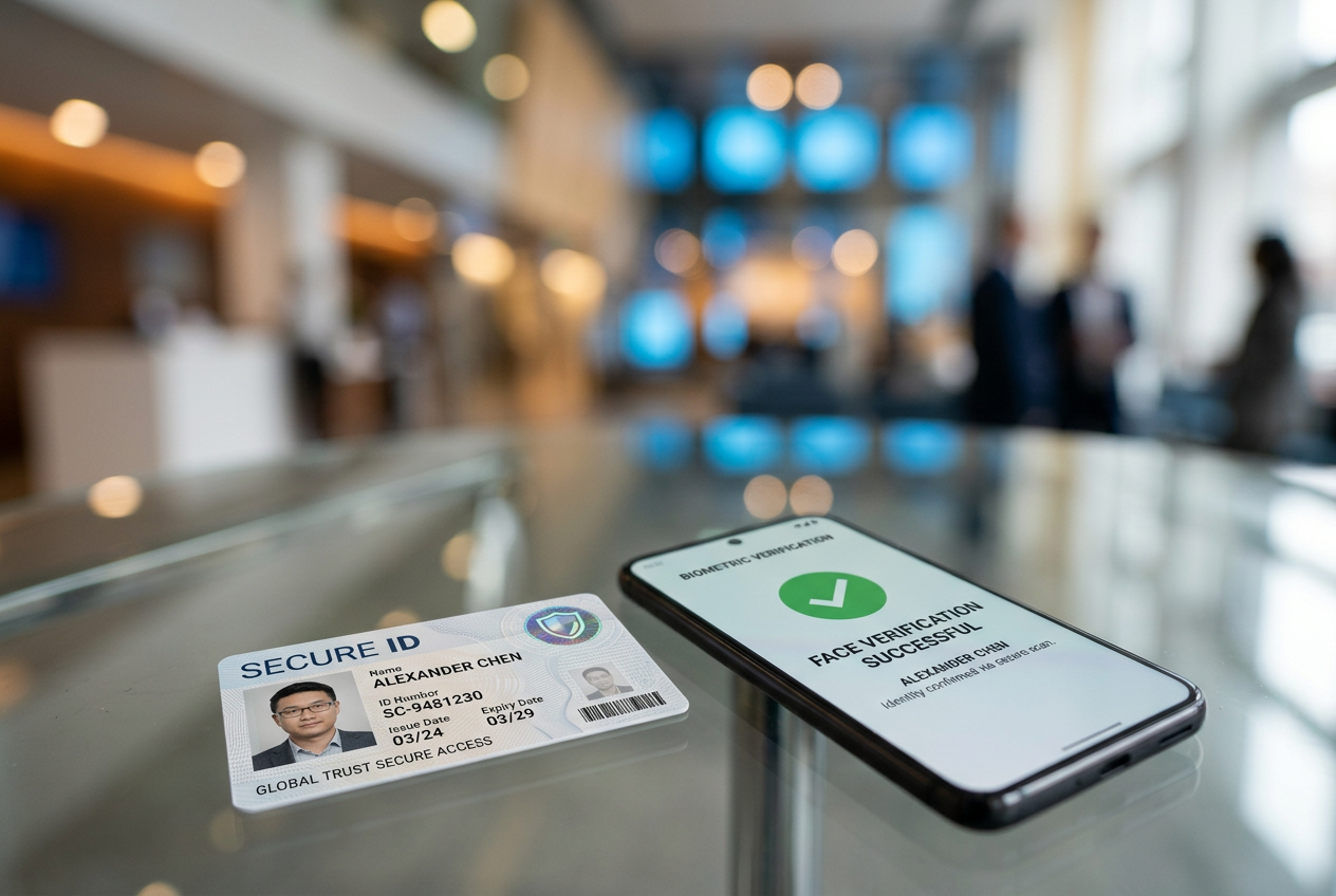Nowoczesna weryfikacja tożsamości biometrycznej na smartfonie